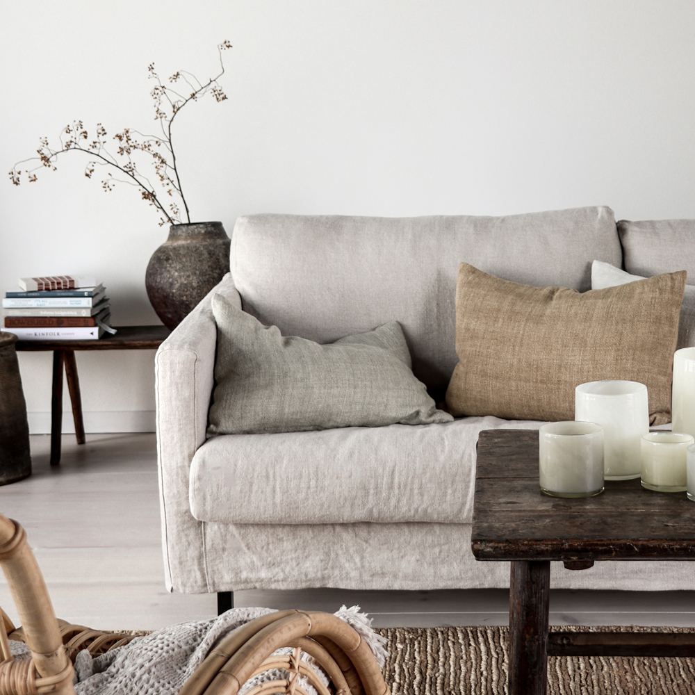 Lyric Ljuslykta Glas 15x18 cm Lin