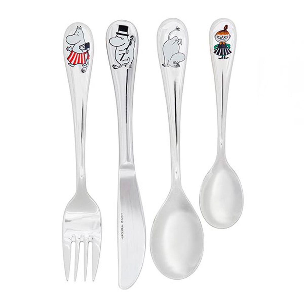 Bestickset Barn Muminfamiljen