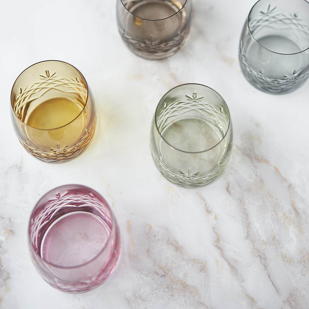 Crispy Aqua Glas 23 cl 2-pack Bl&aring;