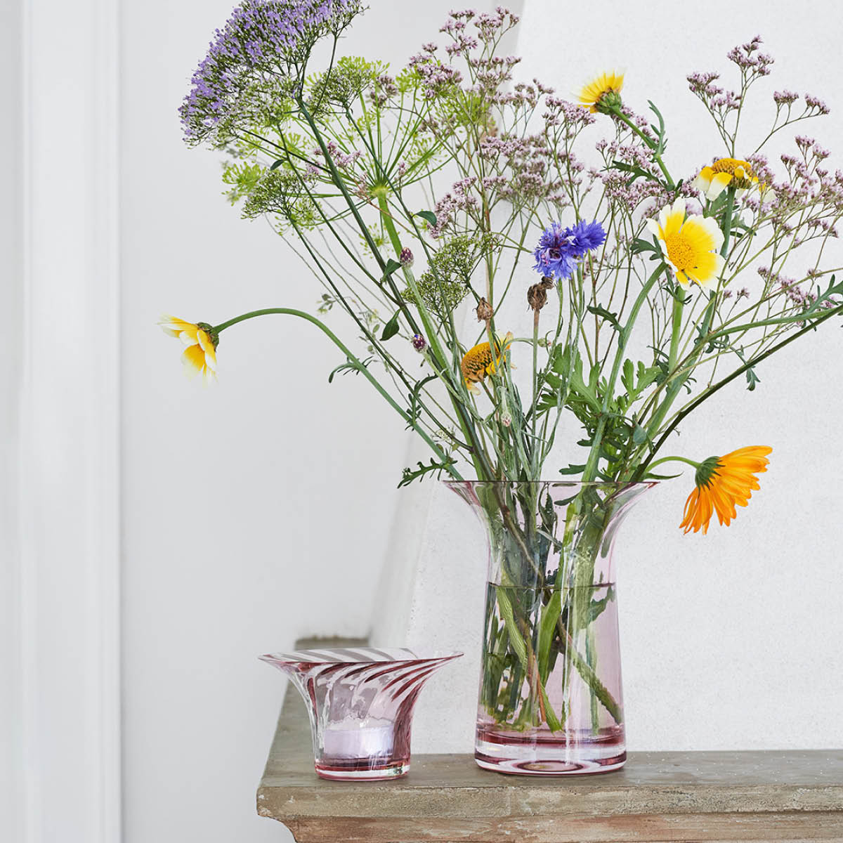 Filigran Optic Anniversary Värmeljushållare 11 cm Blush