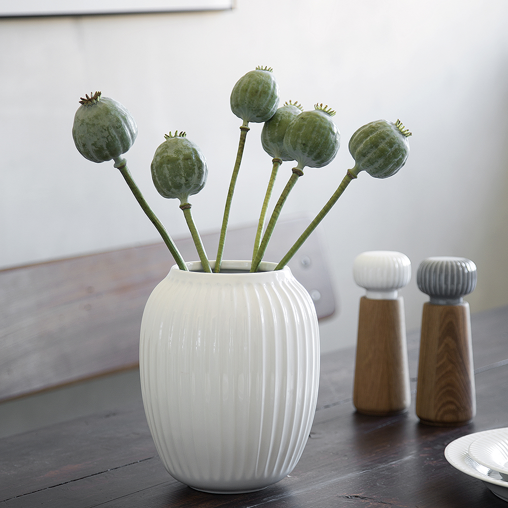 Hammersh?i Vas 20 cm Vit