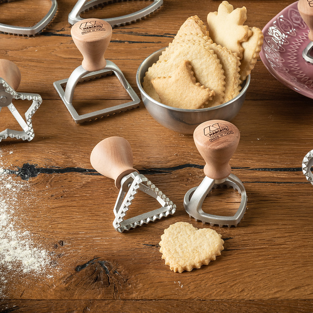 Atlas Raviolistämpel hjärta 5 cm