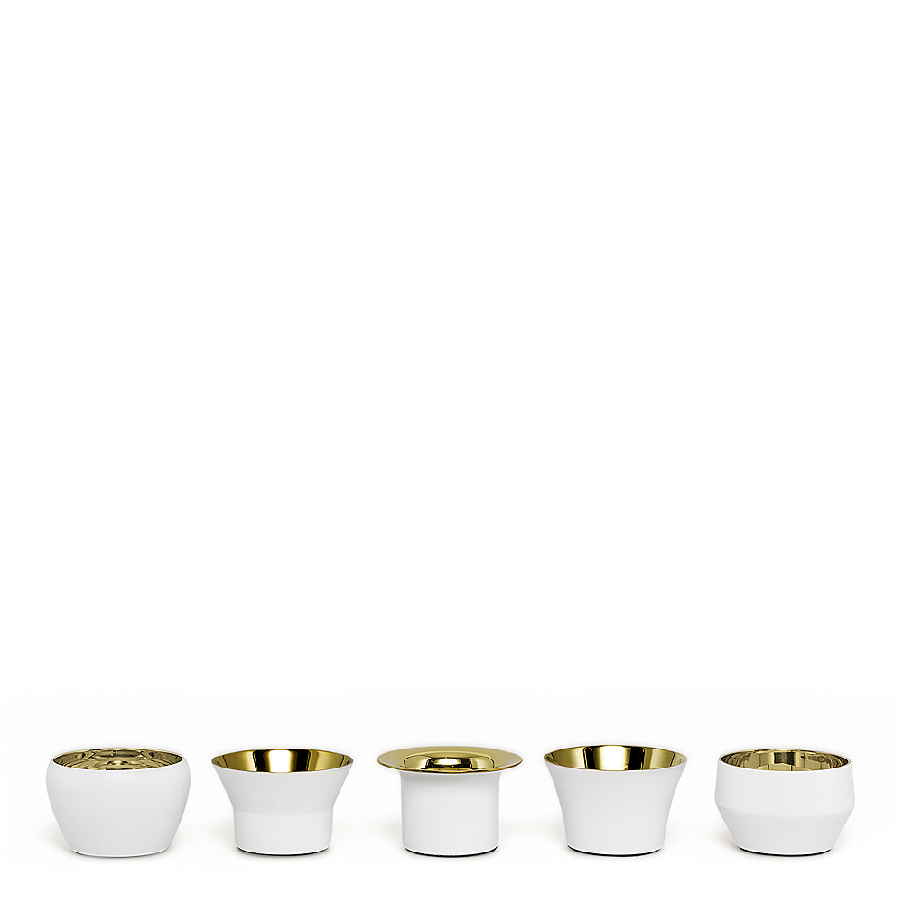 Kin Ljuslykta 5-pack Vit