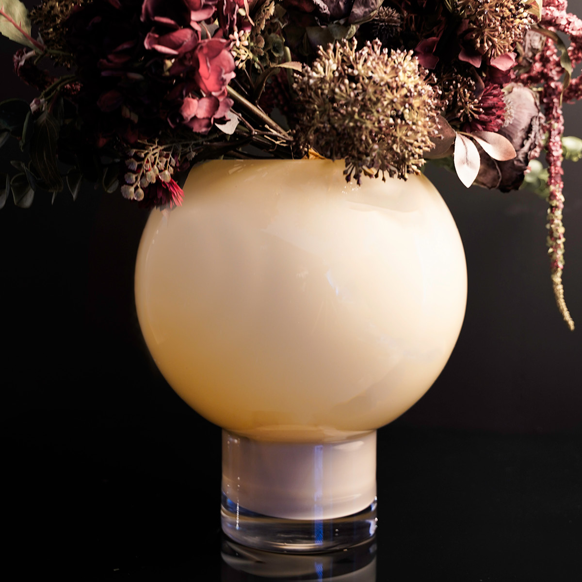 Galaxie Lykta/Vas 35 cm Pearl