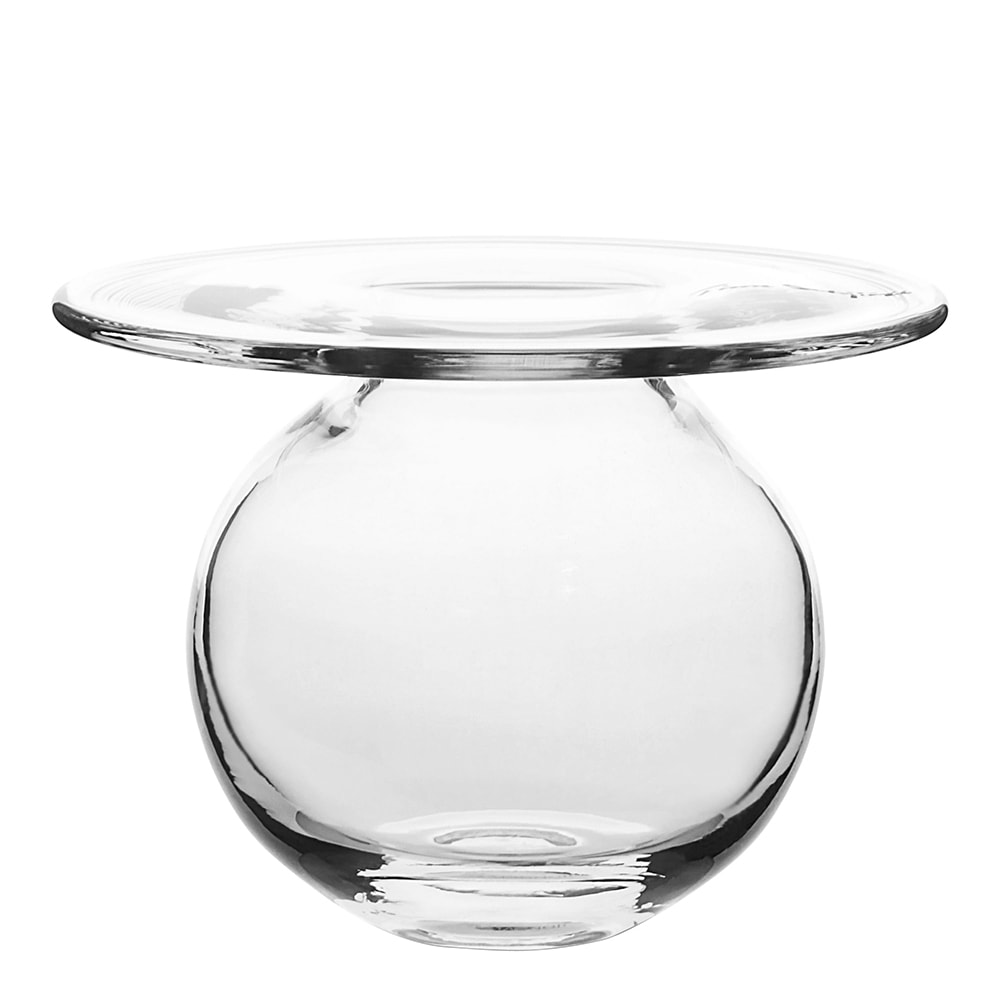 Boblen Vas 12 cm Klar