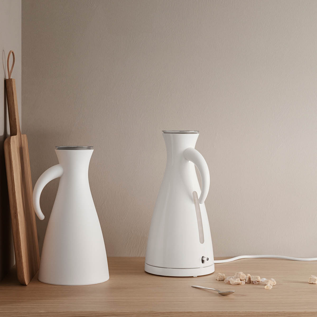 Termoskanna 1 L Matt White