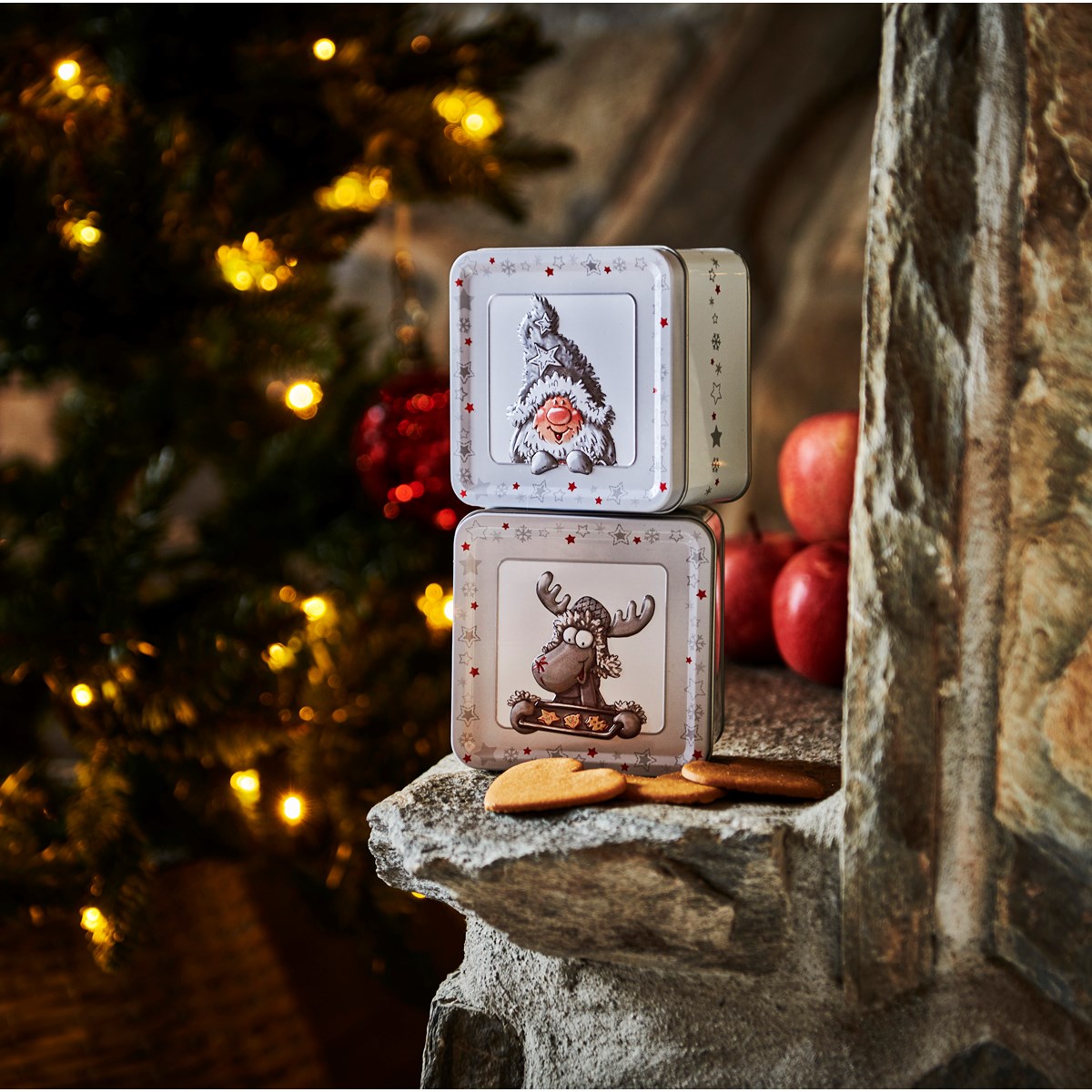 Juleknask kakburk 50 cl vit