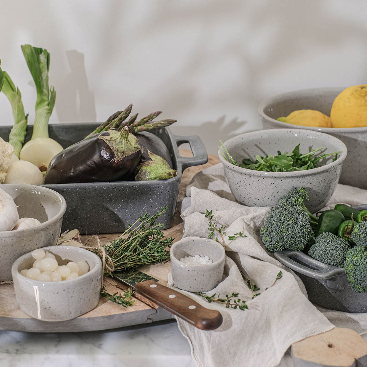 Granite Ugnfast Form 2,8L Grå