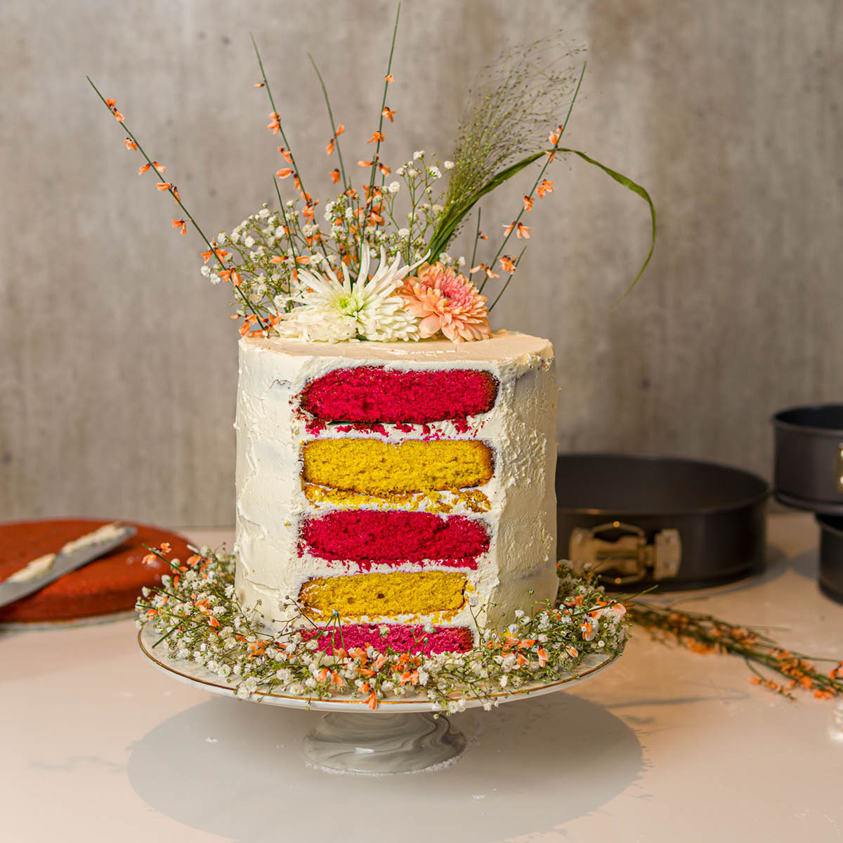 bAYk Springform 28 cm 4,4L Kolstål