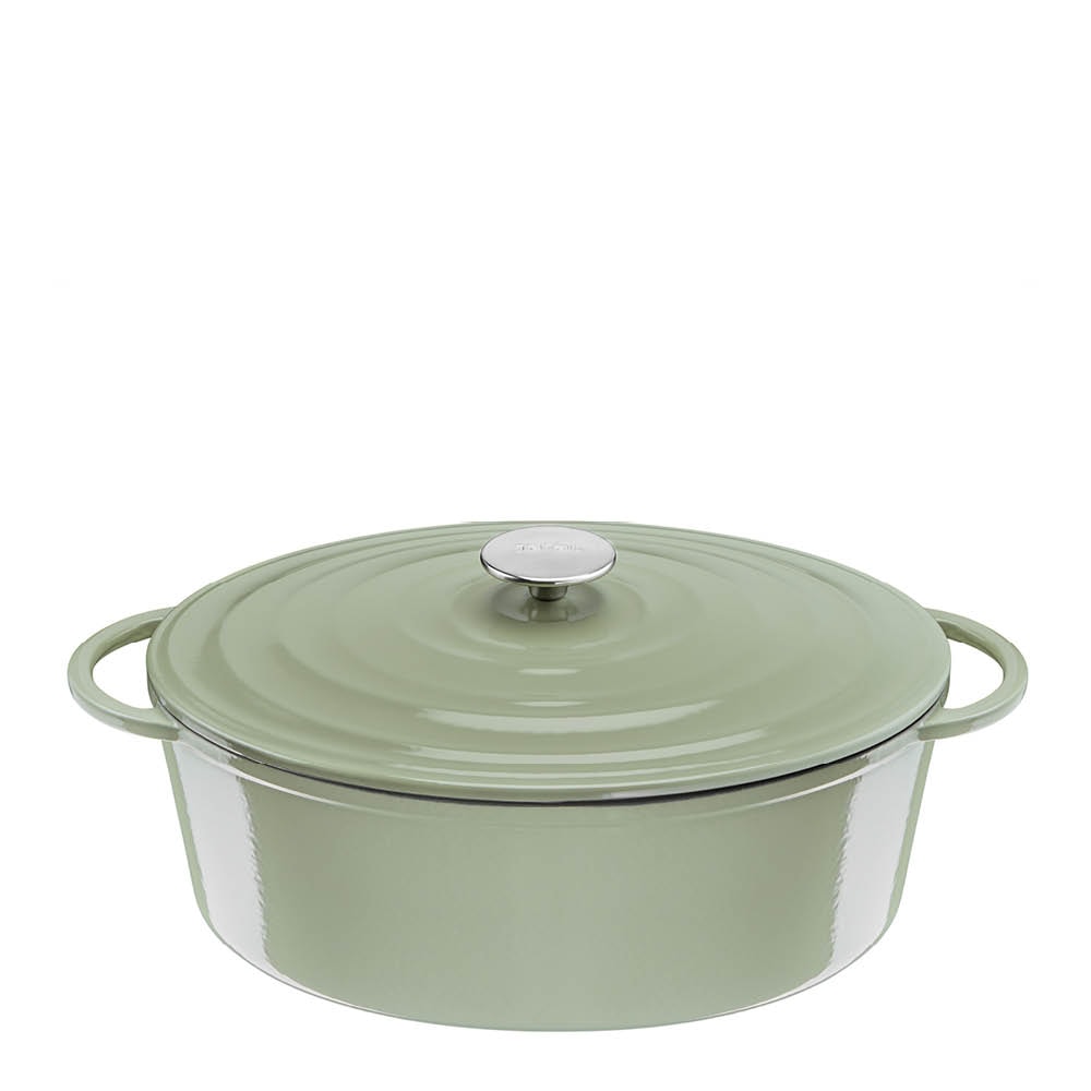 Lov Gjutjärnsgryta Oval 7,2 L Grön
