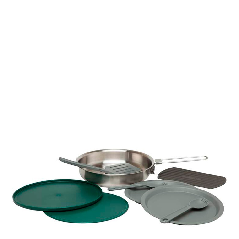 Adventure Stekpanneset 9-delar Grön/Rostfritt