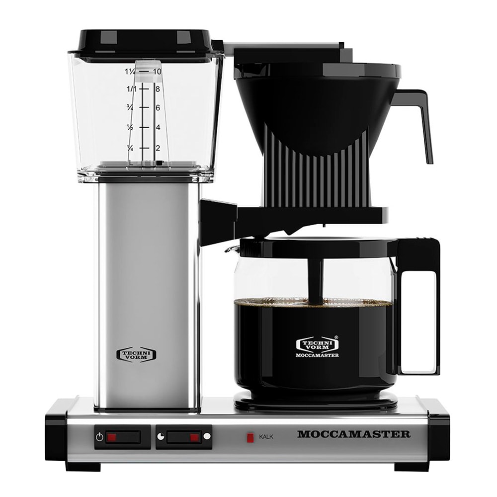 Moccamaster Automatic S Kaffebryggare Polished Silver