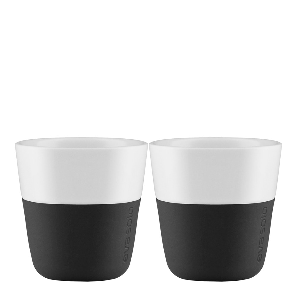 Espressomugg 8 cl 2-pack Carbon