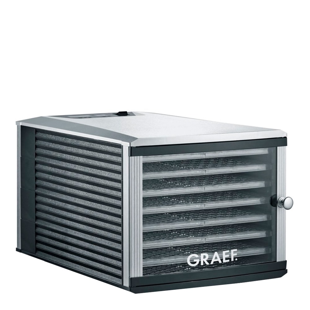 Svamptork / Frukttork 8 brickor 28 cm Svart/Stål