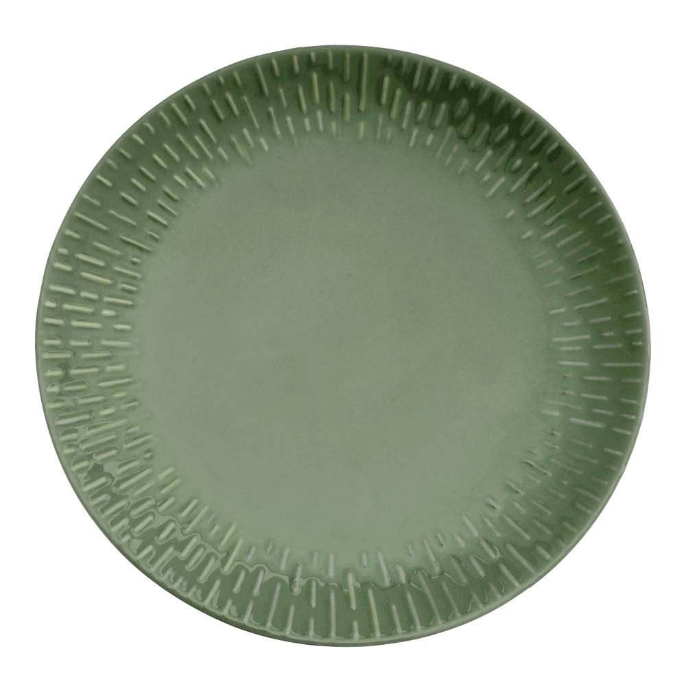 Confetti Tallrik 27 cm Oliv