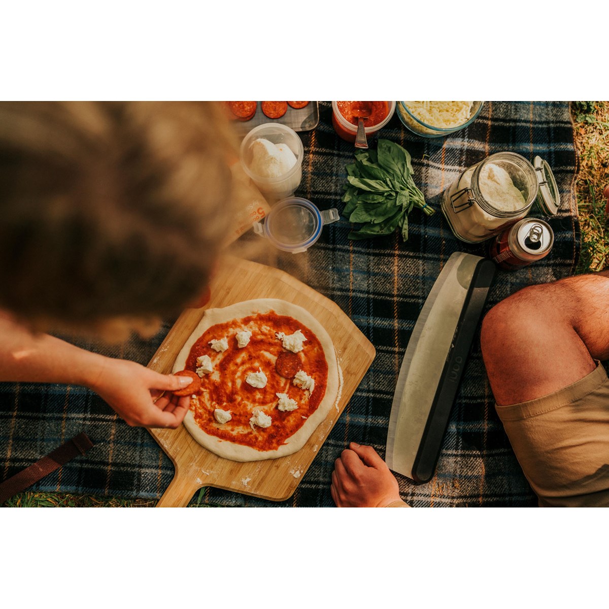 Pizzaspade 35,5 cm Bambu