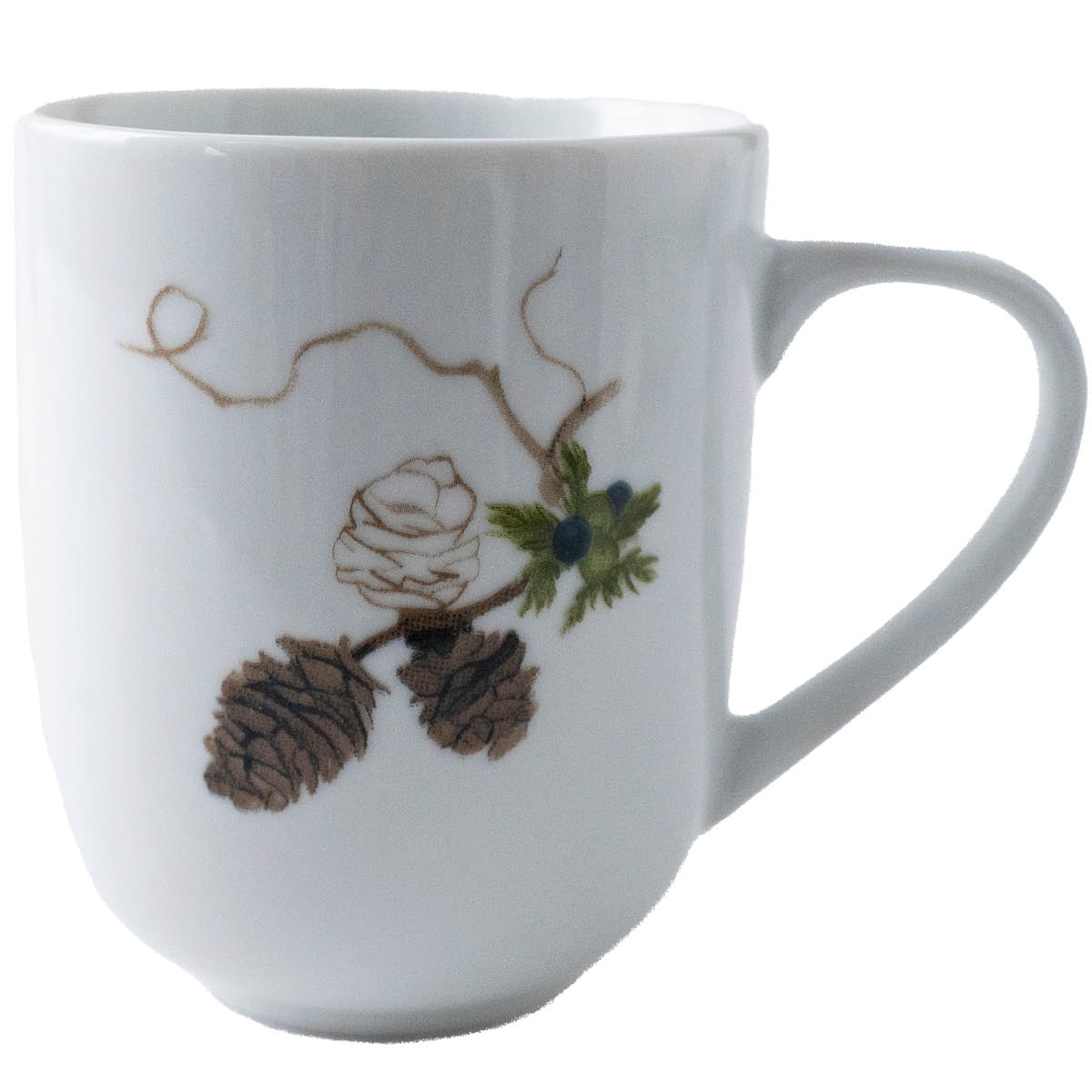 Nostalgi Mugg 35 cl Vit/Grön