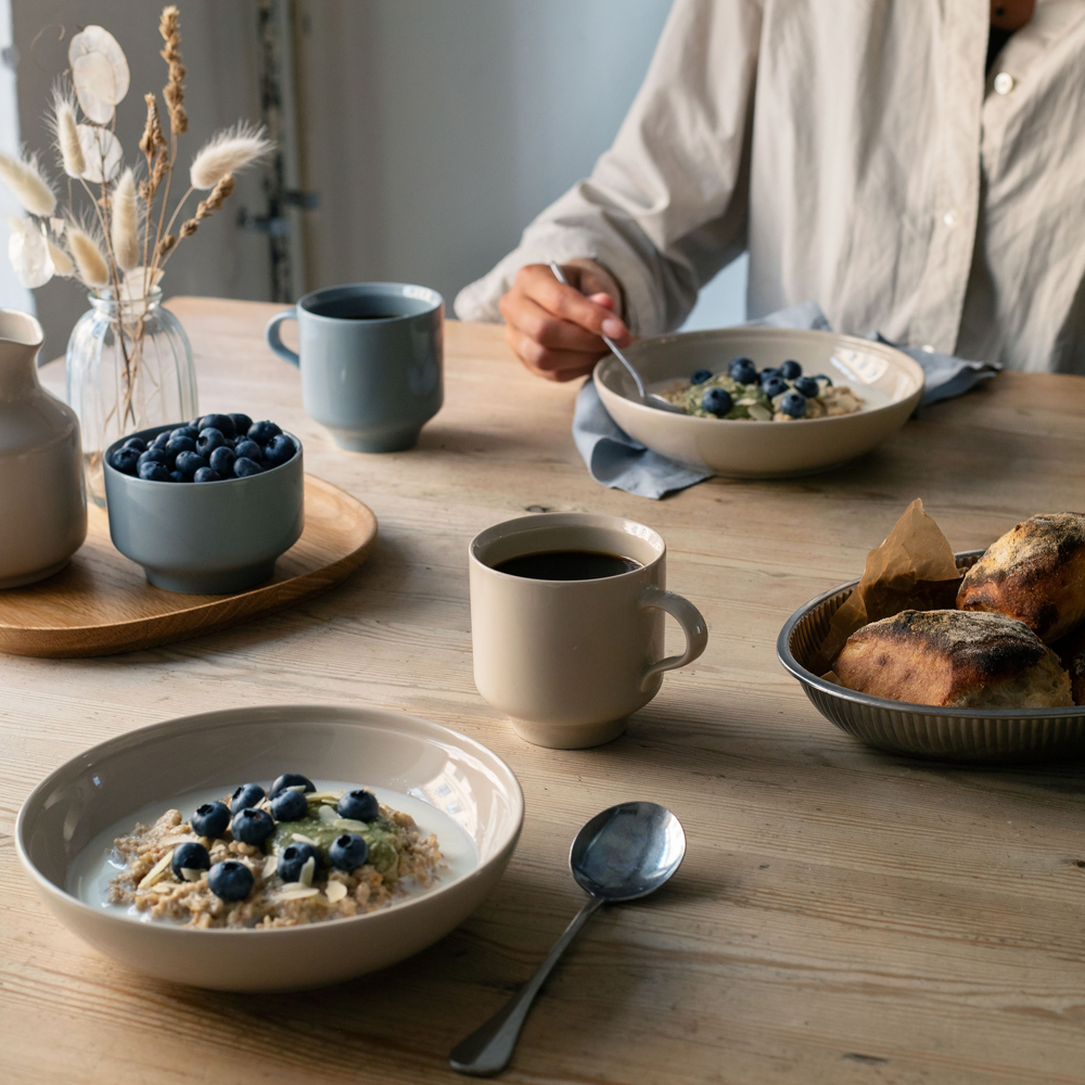 Höganäs Keramik Daga Tallrik djup 19 cm Sand