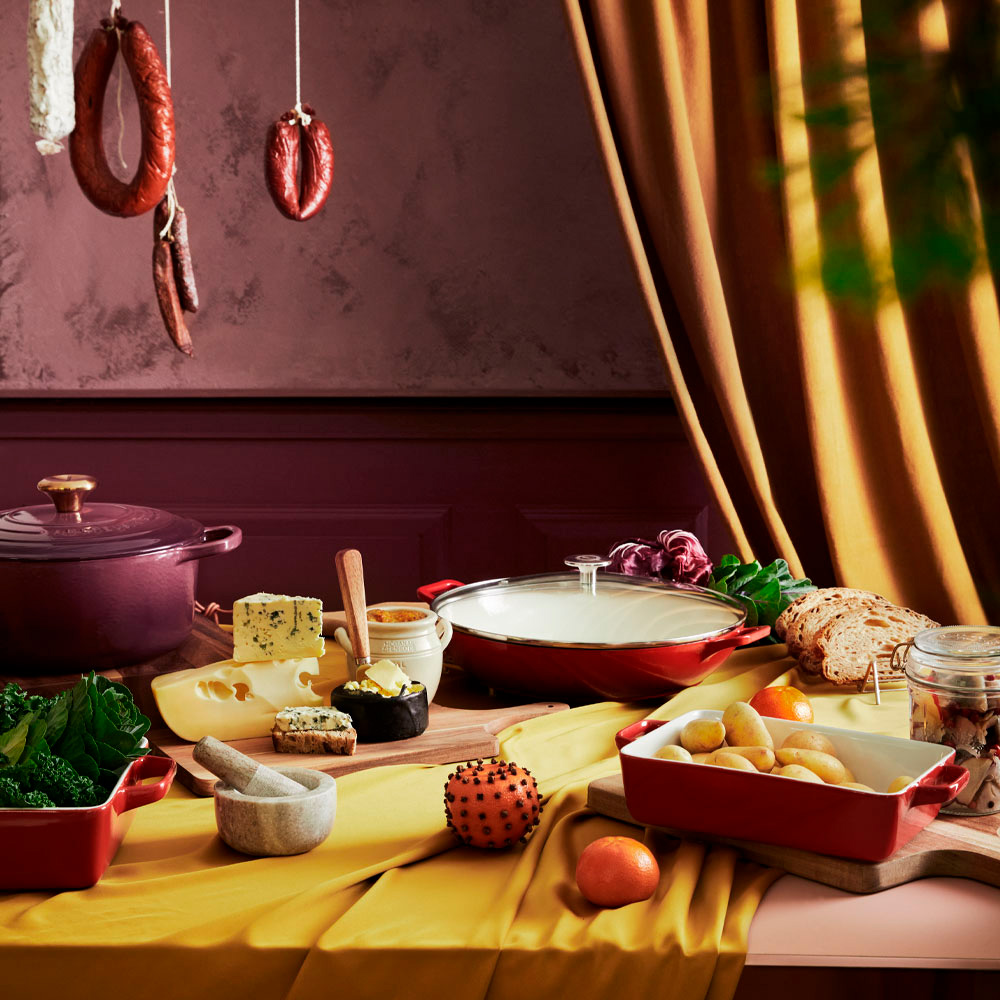 Ugnsform 2 delar Röd