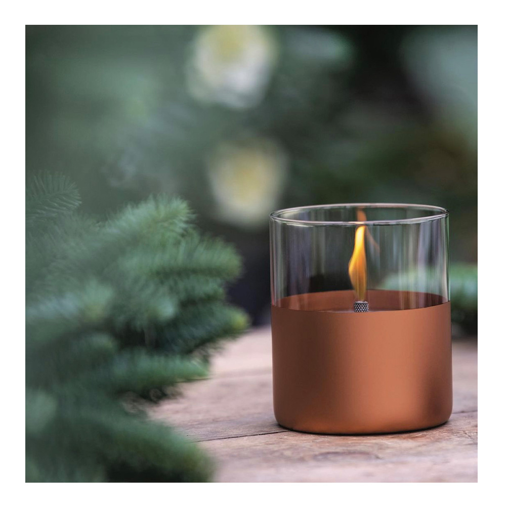 Lilly Lykta 10 cm Koppar