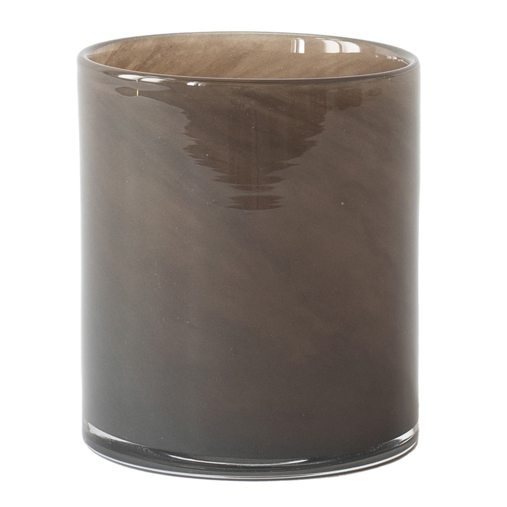 Lyric ljuslykta 12x14 cm Taupe