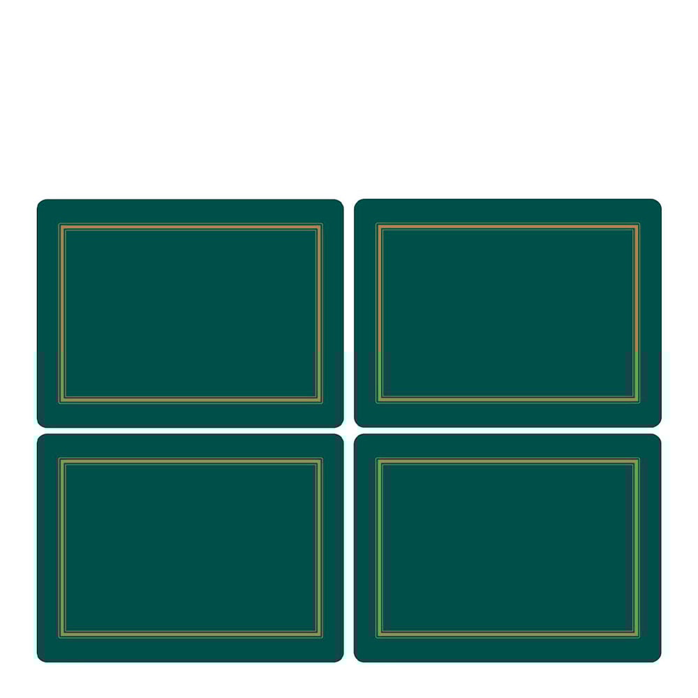 Classic Tablett 40x30 cm 4-pack Emerald