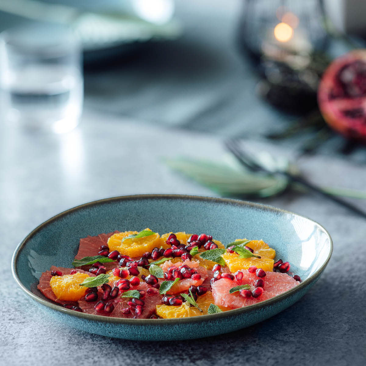 Lave glace Skål flat 28 cm