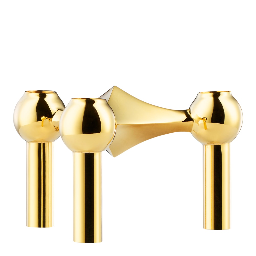 Stoff Nagel Ljusstake Mässing