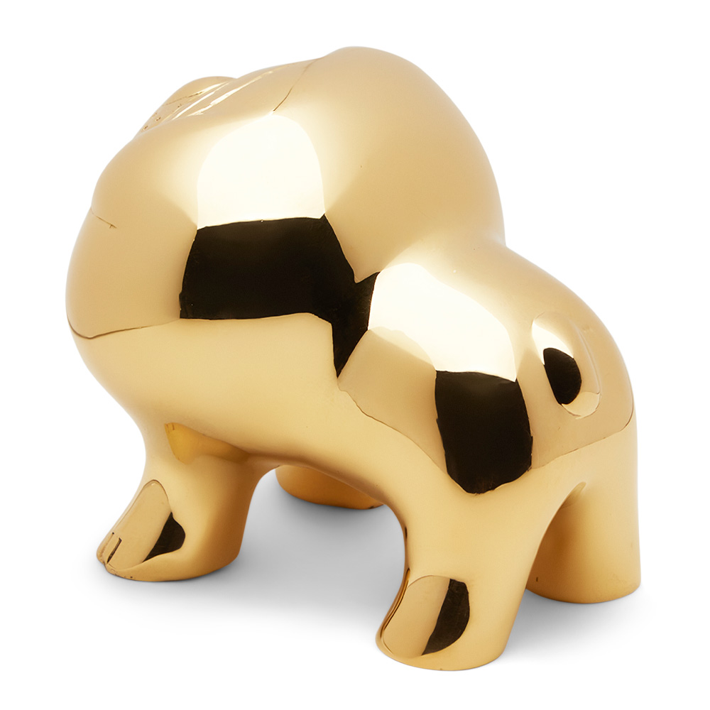 Skultuna x Lisa Larson Hund 6,8 cm Guld