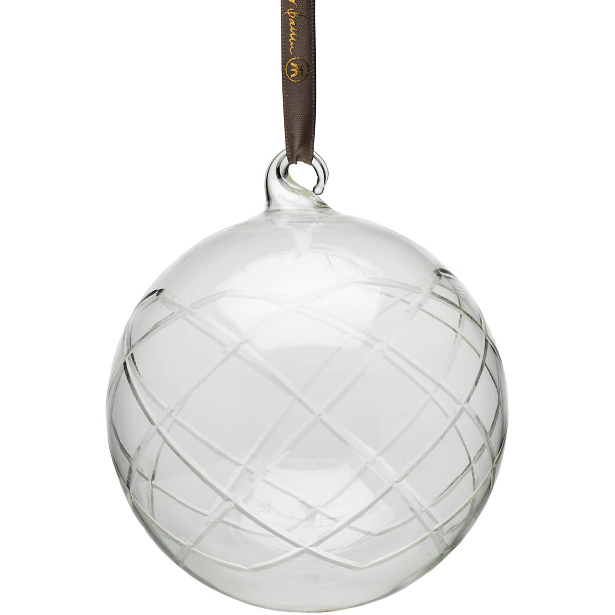 Lux Dekorkula 12 cm Klar