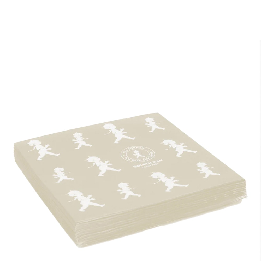 Servett 33x33 cm 20-pack Beige