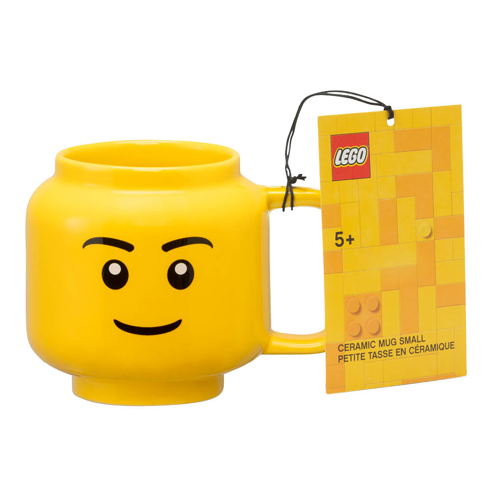 Mugg lego figur 25,5 cl Gul