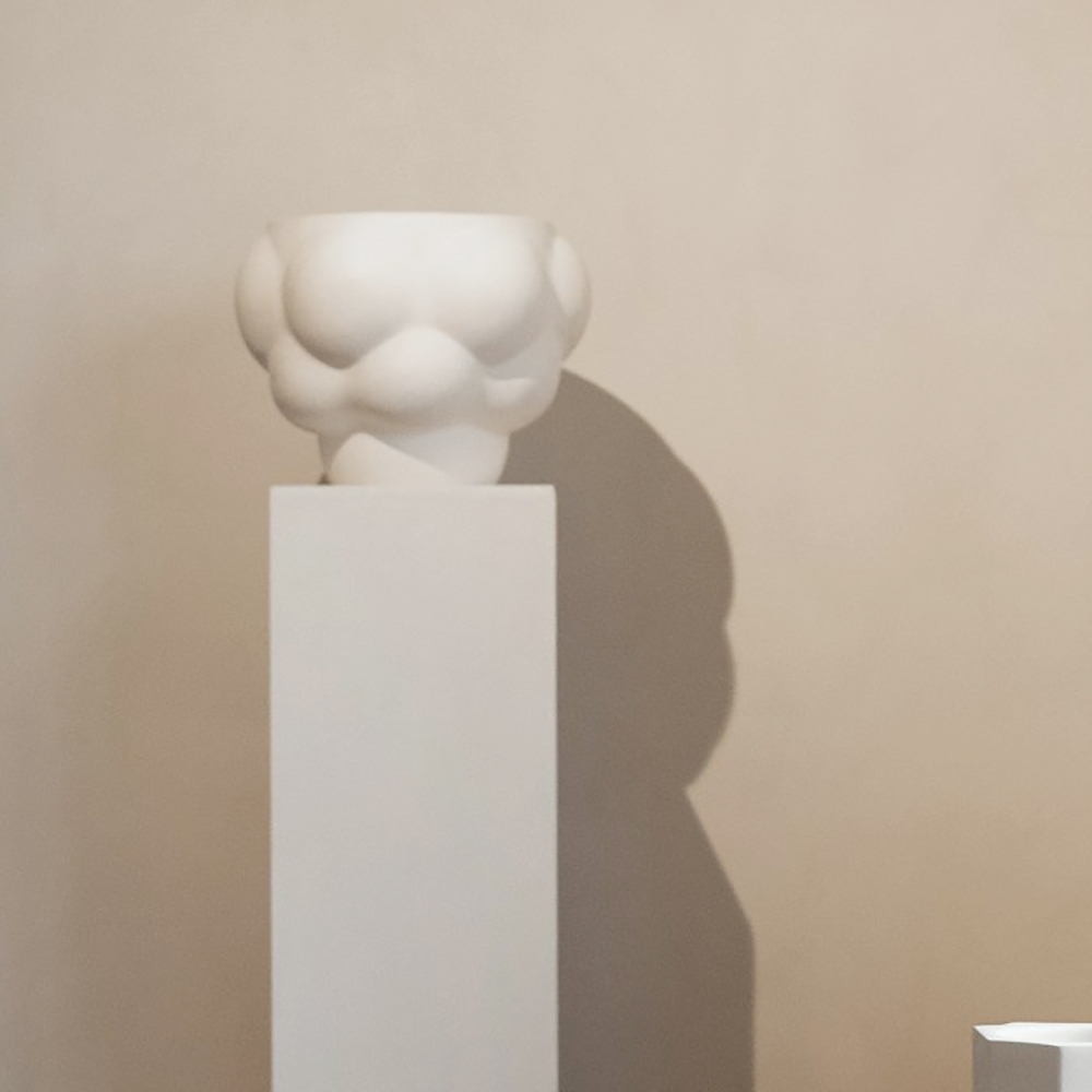 Balloon Skål/Kruka 05 Keramik 24 cm Vit