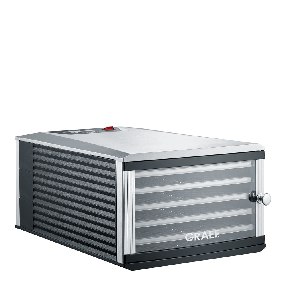 Svamptork / Frukttork 6 brickor 22,5 cm Svart/Stål