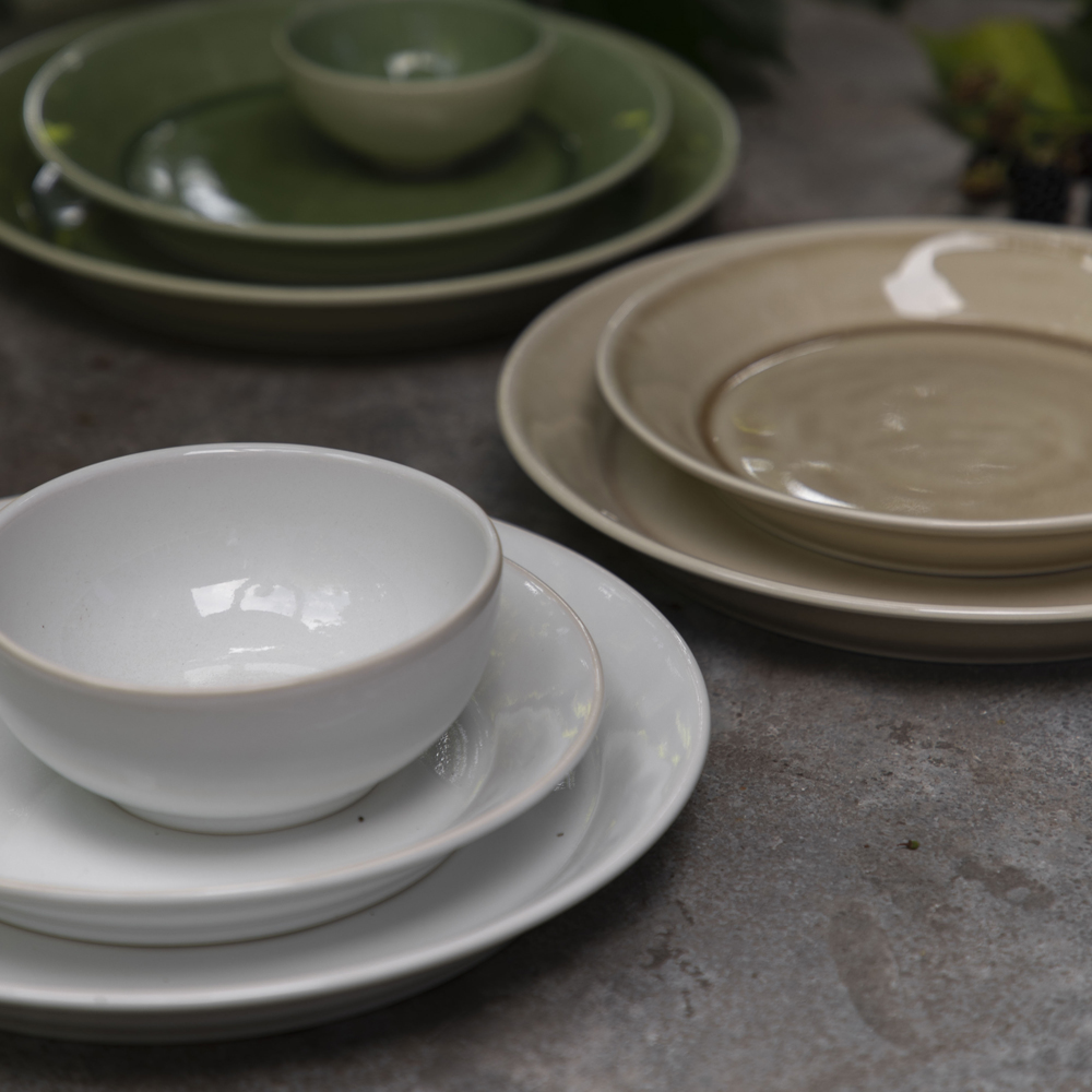 Daga Tallrik 25 cm Vit