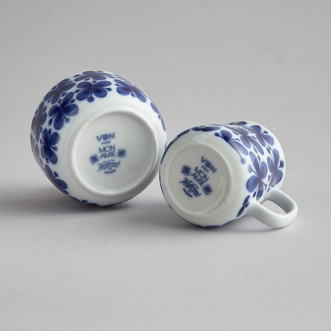 Mon Amie sockerskål och gräddkanna