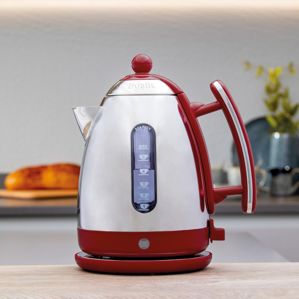 Lite Vattenkokare 1,5 L Röd/Rostfri