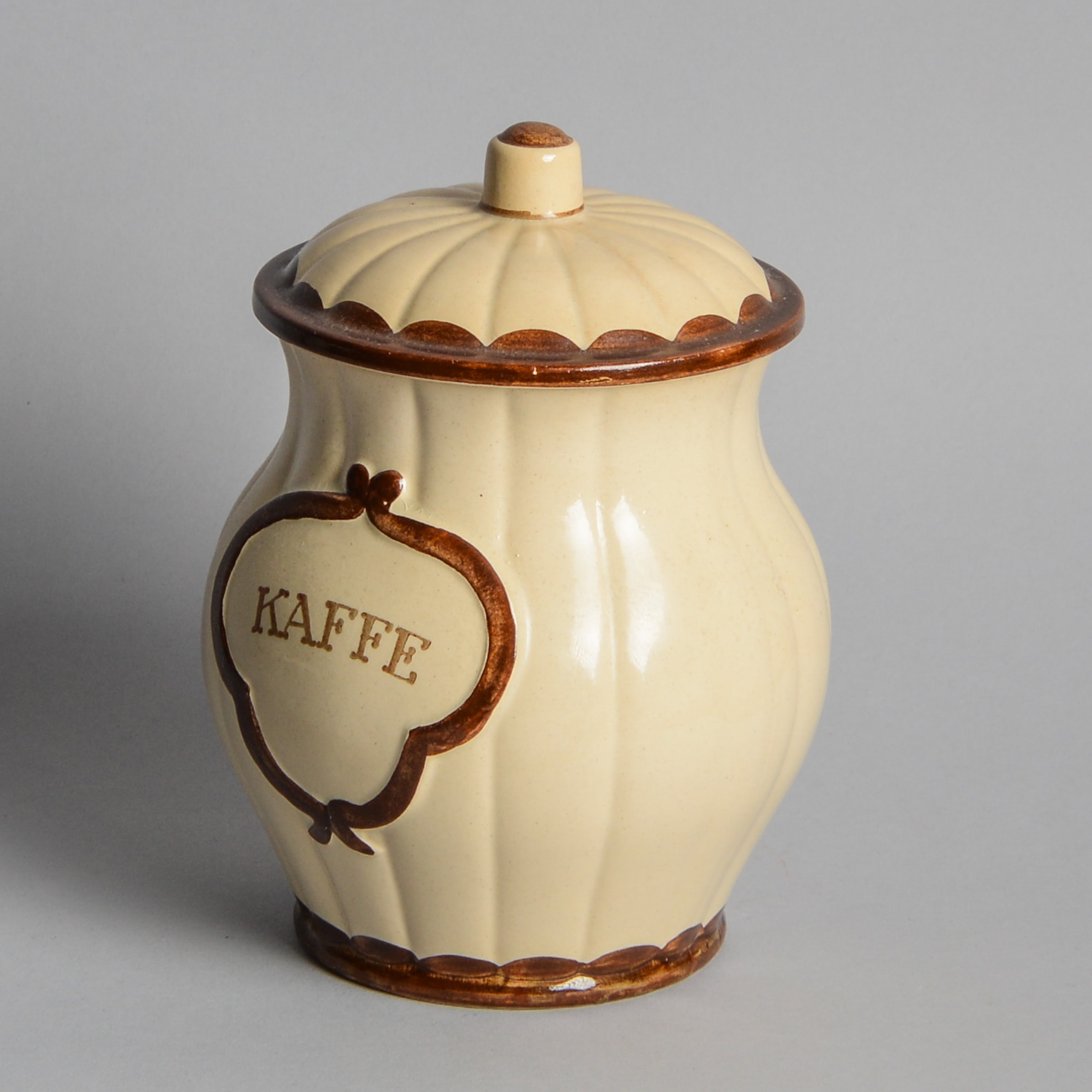 SÅLD "Pyro" Burk "Kaffe"