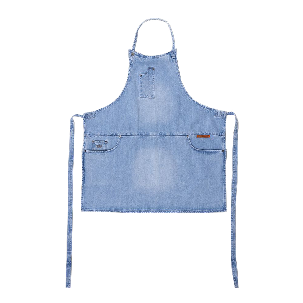 Förkläde Fem Fickor SlimFit Washed Indigo