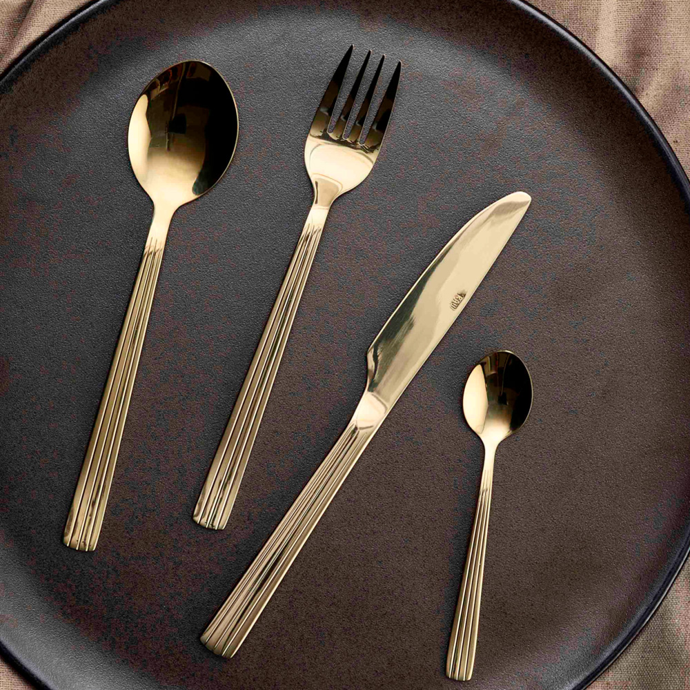 Raw Bestick 48 del set Champagne