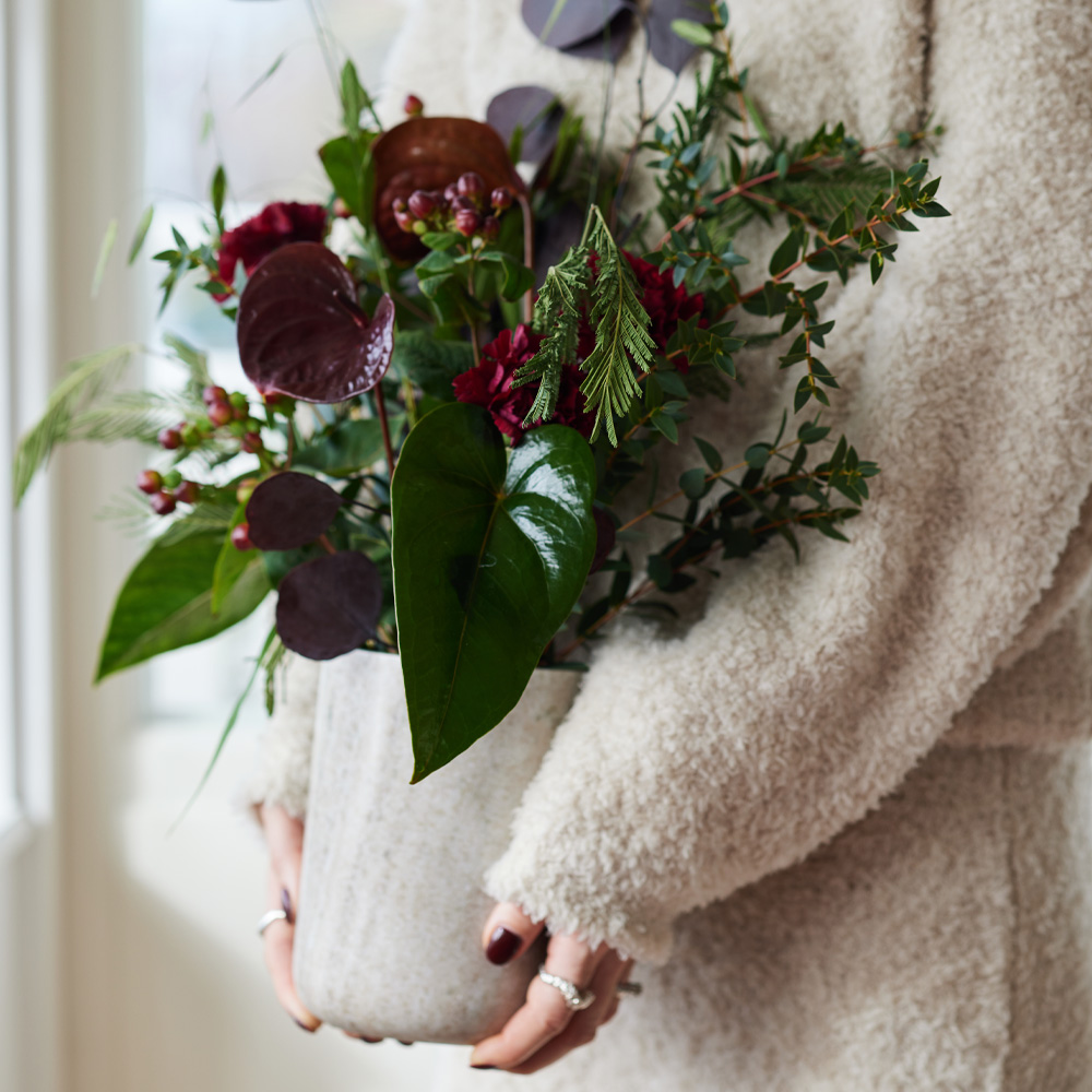 Vinkylare Marmor 17 cm Beige