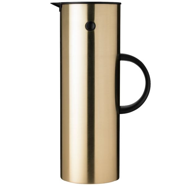 EM77 Termoskanna 1 L Matt Mässing