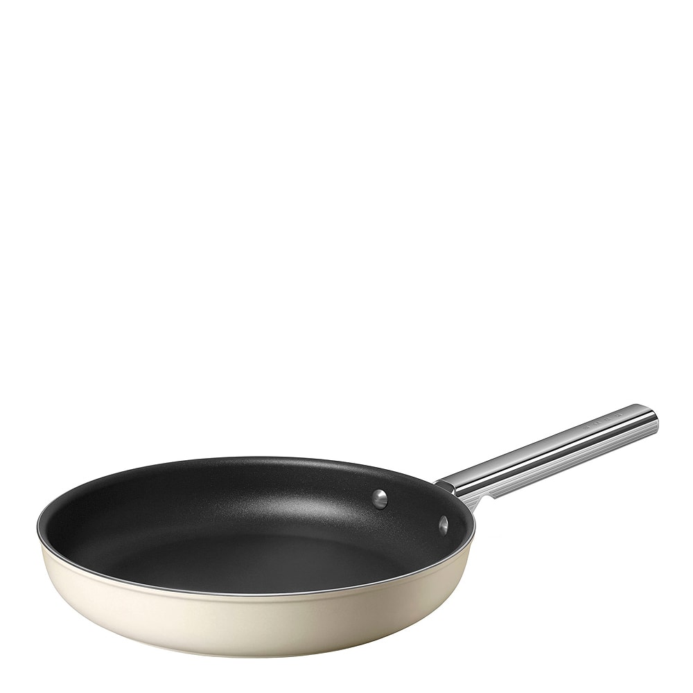 Smeg 50's Style Stekpanna 28 cm Creme