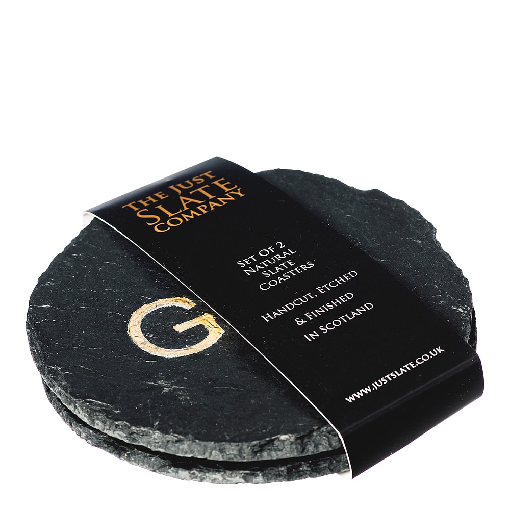 Glasunderlägg Love Gin 2-pack Guld