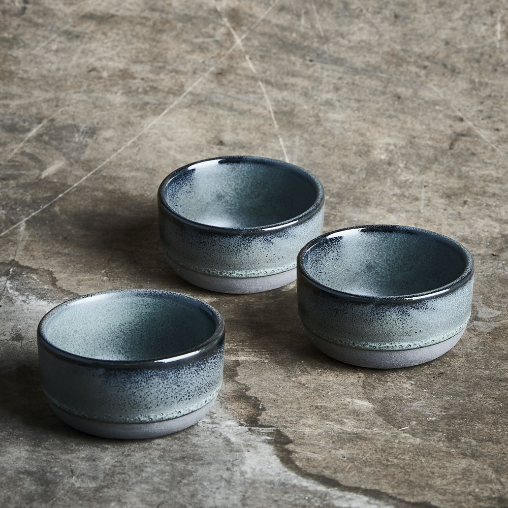 Raw Miniskålar 3-pack Northern Green