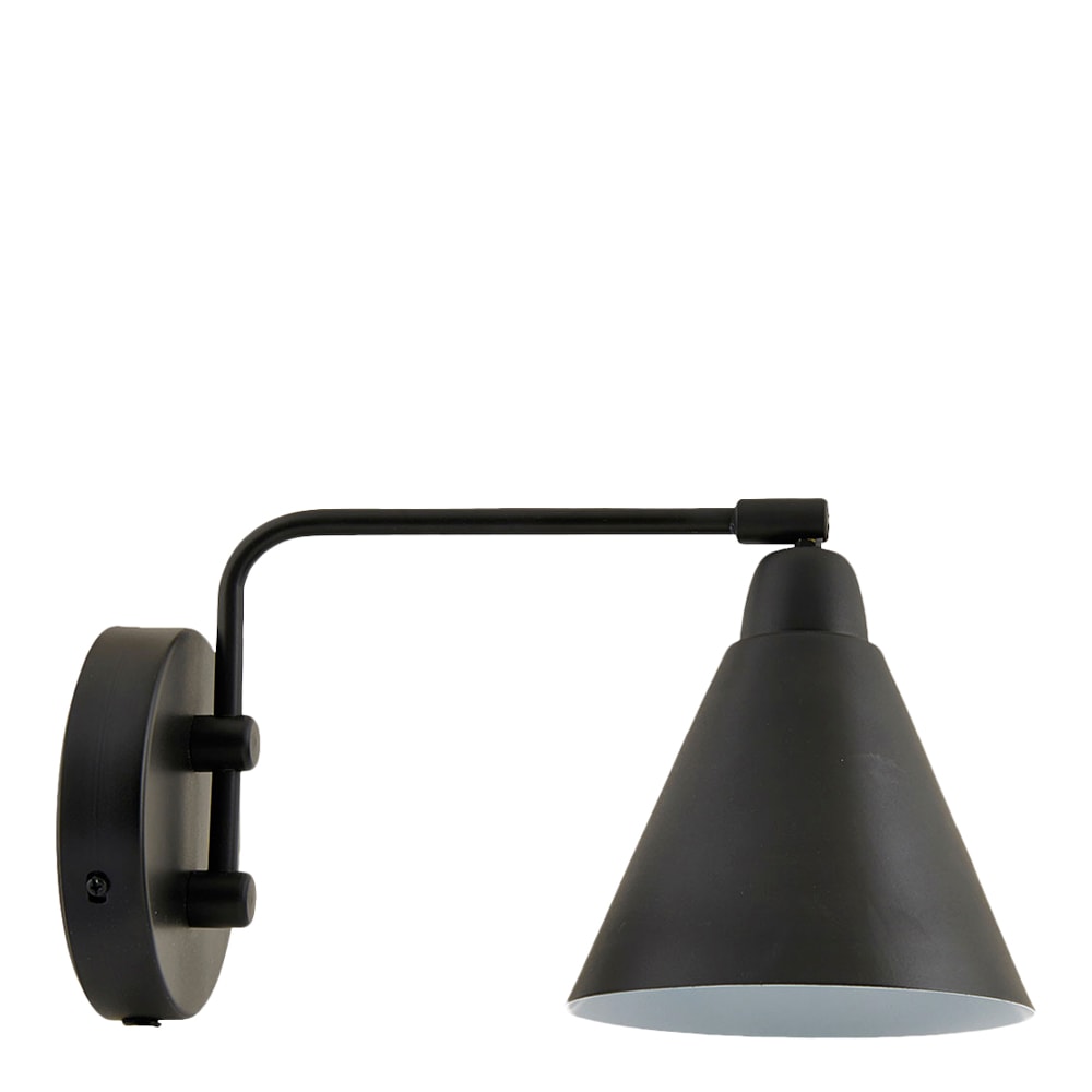 Game Vägglampa 30 cm Svart