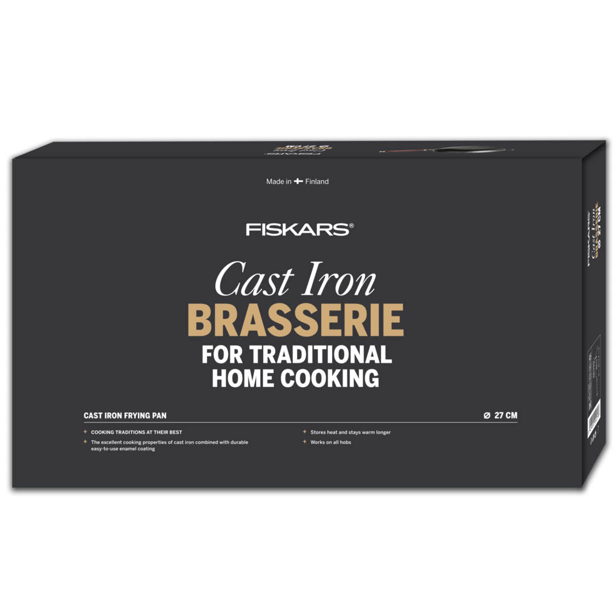 Brasserie Stekpanna Emaljerad 27 cm