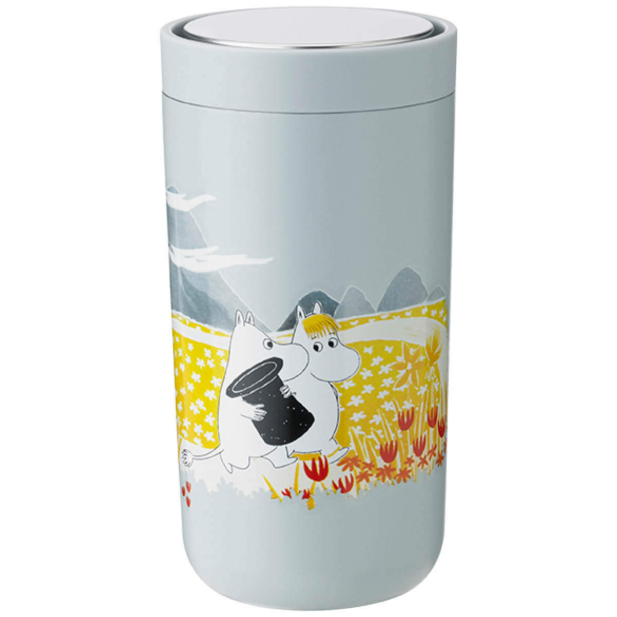 Mumin To Go Click Mugg 20 cl Soft Sky