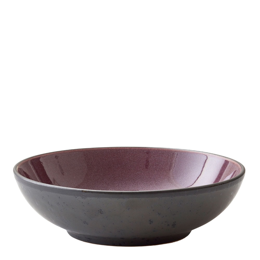 Pastaskål 20 cm Svart/Lila