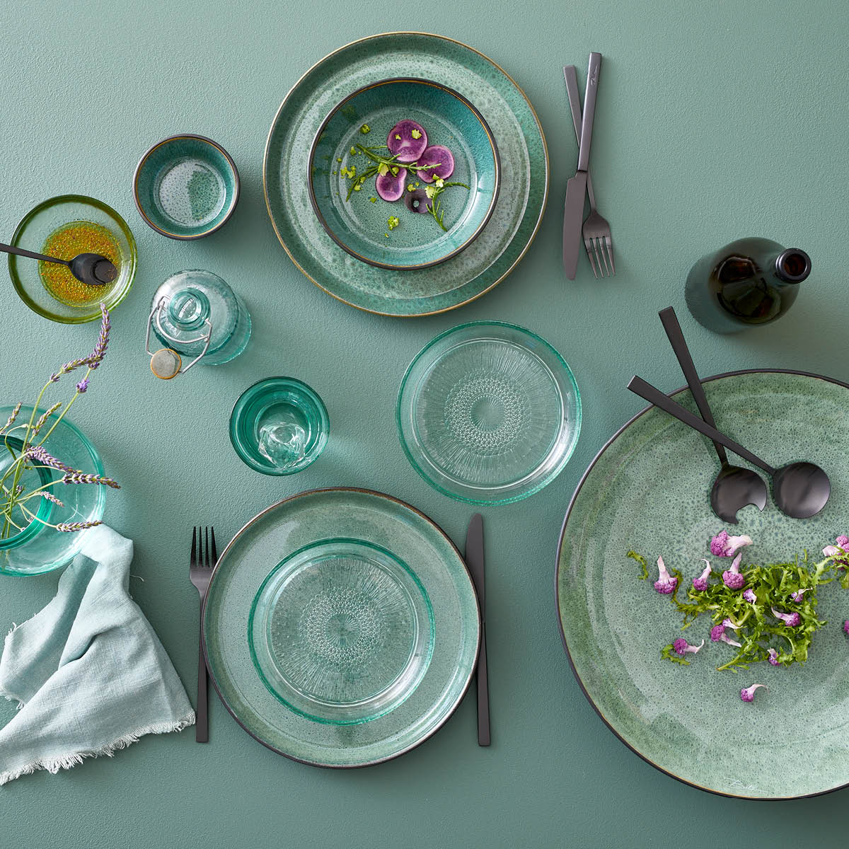 Tallrik Gastro 27 cm Grön